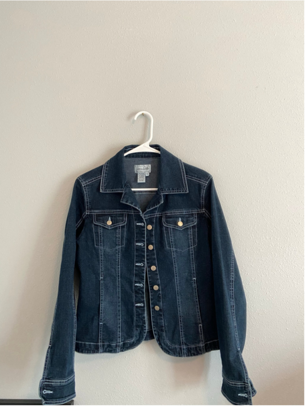 Vintage denim jacket by Live a Little, size small